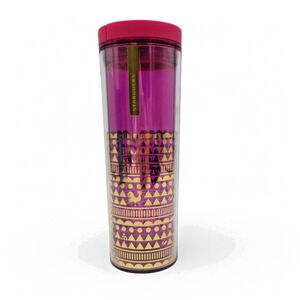 Starbucks Purple Rooster Chinese Zodiac New Year Acrylic Tumbler 16 Oz 2016